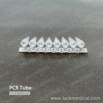 Plastic PCR Tubes With Caps